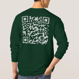 Camiseta Funny QR Presidente Trump 45/47 Trump Dancing Code