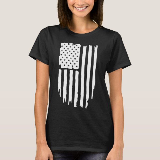 Camiseta Funny Qr Presidente Trump Dance Code (em Byck) 3 (Frente)