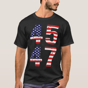 Camiseta Funny Qr Presidente Trump Dance Code Trump 45_47