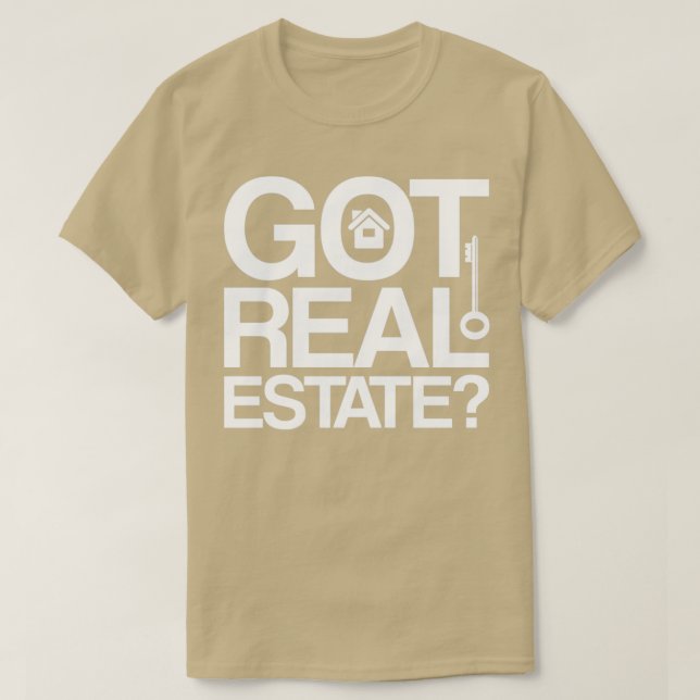 Camiseta Funny Quote Vendedor de Corretores Imobiliários (Frente do Design)