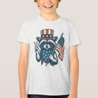 Camiseta Funny Raccoon