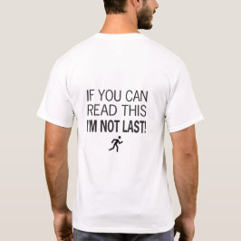 Camiseta Funny Race Runner Se Puder Ler Isto