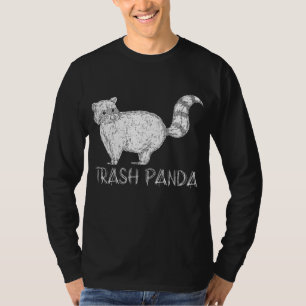 Camiseta Funny Racoon Amante de os animais Raccoon