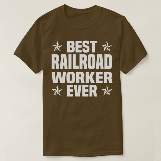 Camiseta Funny railroad worker Quote railroad worker Lover  (Frente do Design)