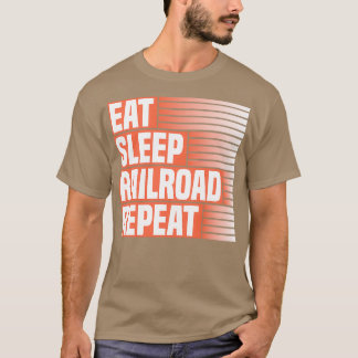 Camiseta Funny railroad worker Quote trabalhador ferroviári