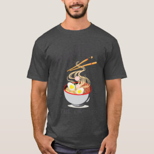 Camiseta Funny Ramen Anime Kawaii Japão Cultura Ramen