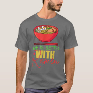 Camiseta Funny Ramen Comida Noodles Japoneses Animes Divers