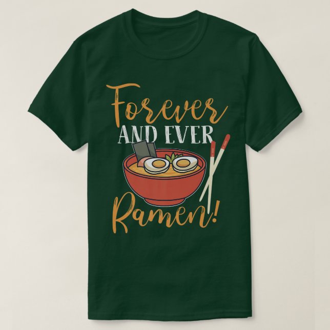 Camiseta Funny Ramen Noodles Pun For Soba Lovers 71 (Frente do Design)
