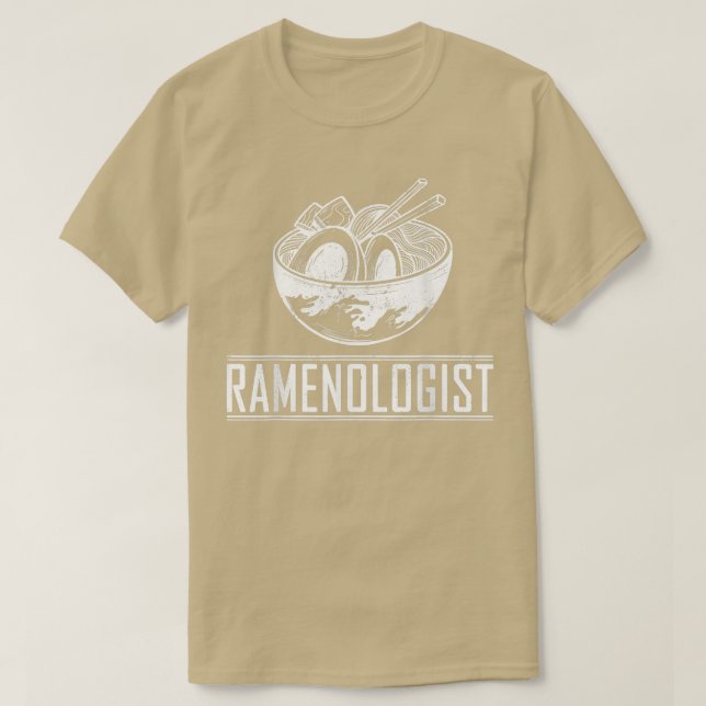Camiseta Funny Ramenologista - Ramen (Frente do Design)