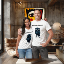 Camiseta Funny Raven Bad Omens Only