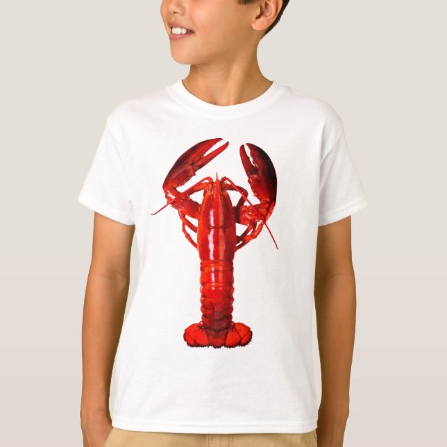 Camiseta Funny realistic lobster (Frente)
