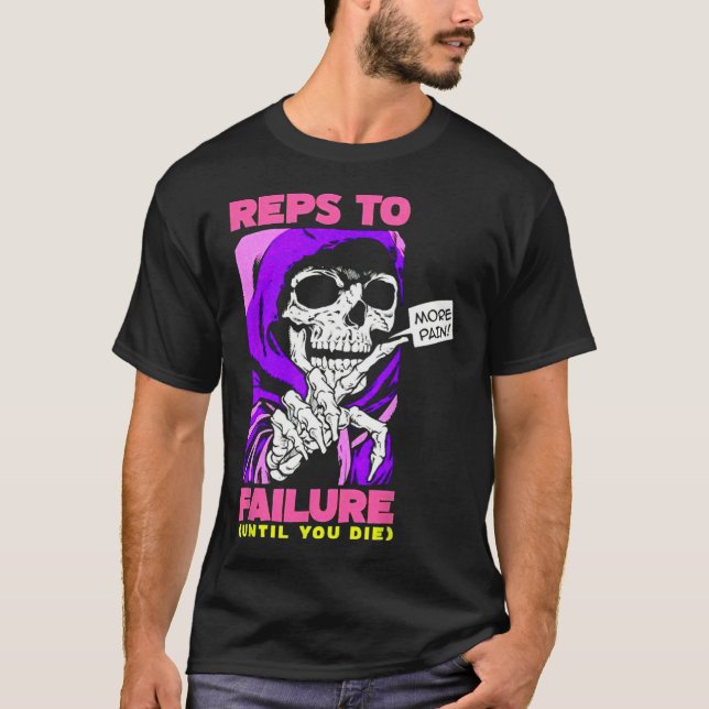 Camiseta Funny Reps To Failure Weinclusive F (Frente)