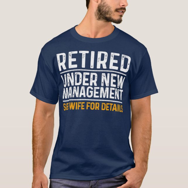 Camiseta Funny Retirement Design Men Dad Retiring Party (Frente)