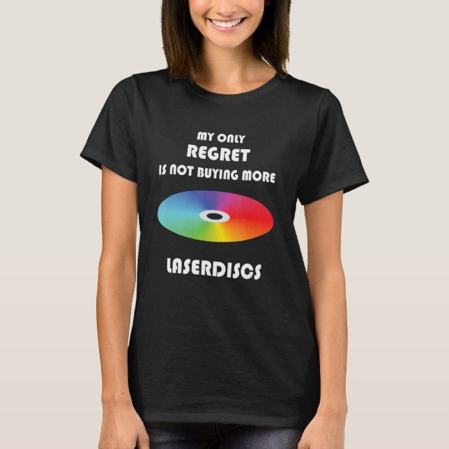Camiseta Funny Retro Laserdisc 1 (Frente)