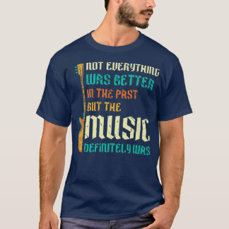 Camiseta Funny Retro Oldies 70s 80s Music Rock Guitar Quote