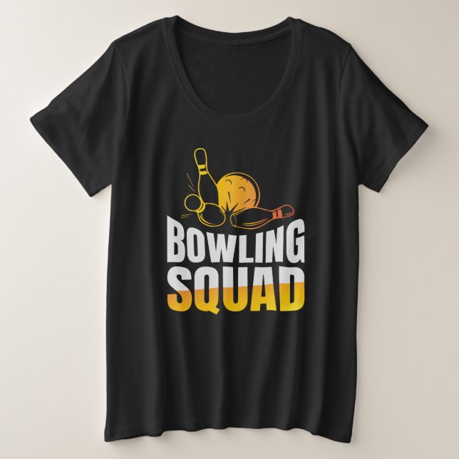 Camiseta Funny Retro Squad Team Women's (Frente do Design)