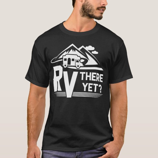 Camiseta Funny Roadtripravel RVhere Yet Camping boy (Frente)