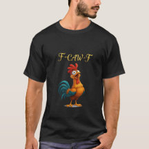 Funny Rooster Meme Tee - Retro Chicken Humor shirt
