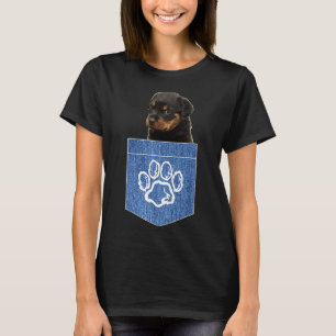 Camiseta Funny Rottweiler Tee Rottweiler Puppy Dog Lov