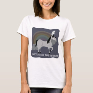 Camiseta Funny Sad Emo Unicorn