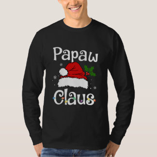 Camiseta Funny Santa Papaw Claus Christmas Matching Family