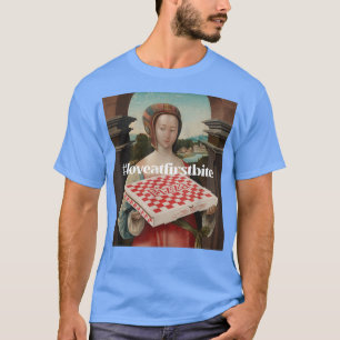 Camiseta Funny Sarcastic Love at First Bite Pizza