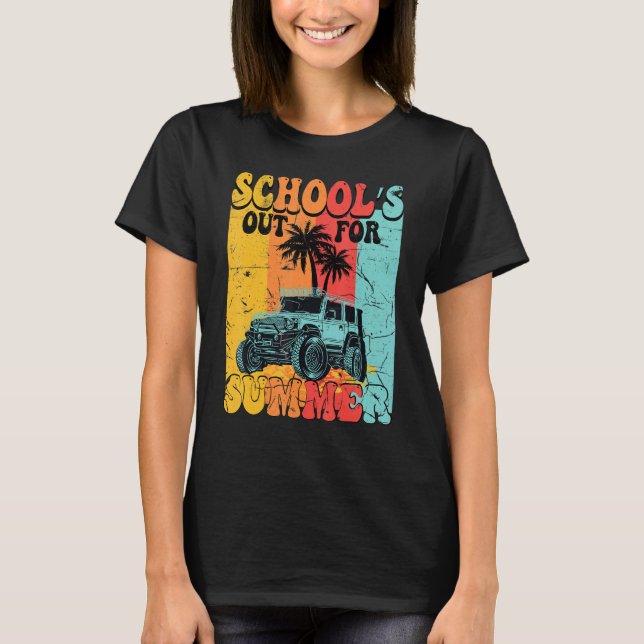 Camiseta Funny School's Out For Summer Teacher Summer Vacat (Frente)