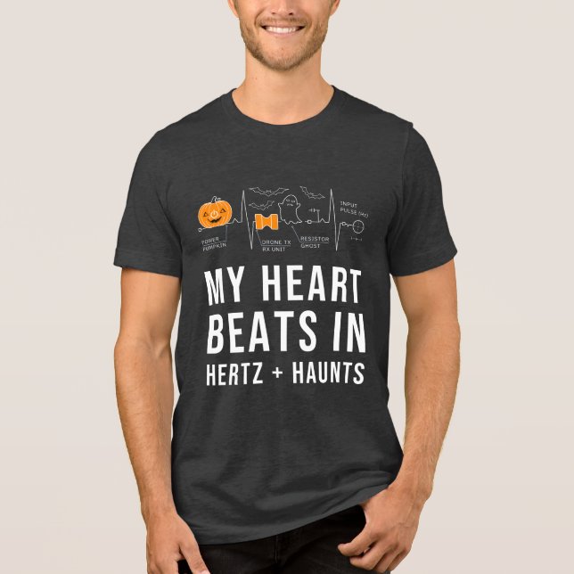 Camiseta Funny Science and Engineering Halloween (Frente)