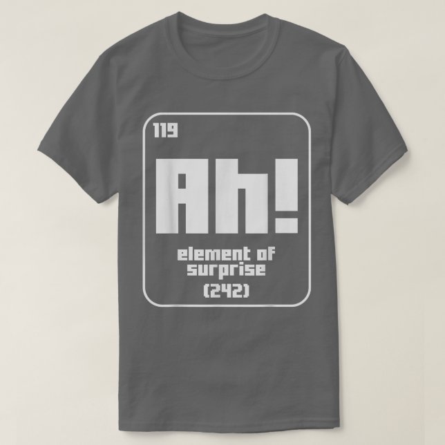 Camiseta Funny Science Chemistry Motivation Nerd Element Ge (Frente do Design)