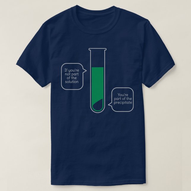 Camiseta Funny Science Pun (Frente do Design)