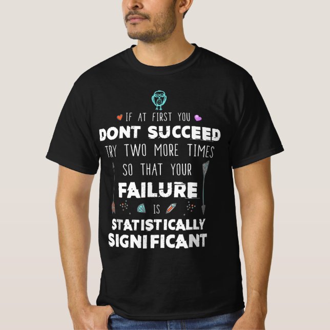 Camiseta Funny Science Success Chemistry Motivation Nerd Gi (Frente)
