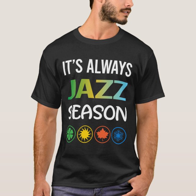 Camiseta Funny Season Jazz (Frente)