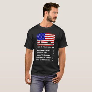 Camiseta Funny serviço Dog treinador relatório Card