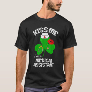 Camiseta Funny Shamrock I'm A Medical Assistant St Patricks