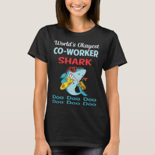 Camiseta Funny Shark CO-WORKER