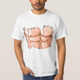 Camiseta Funny Shirt - Muscle and Six pacote