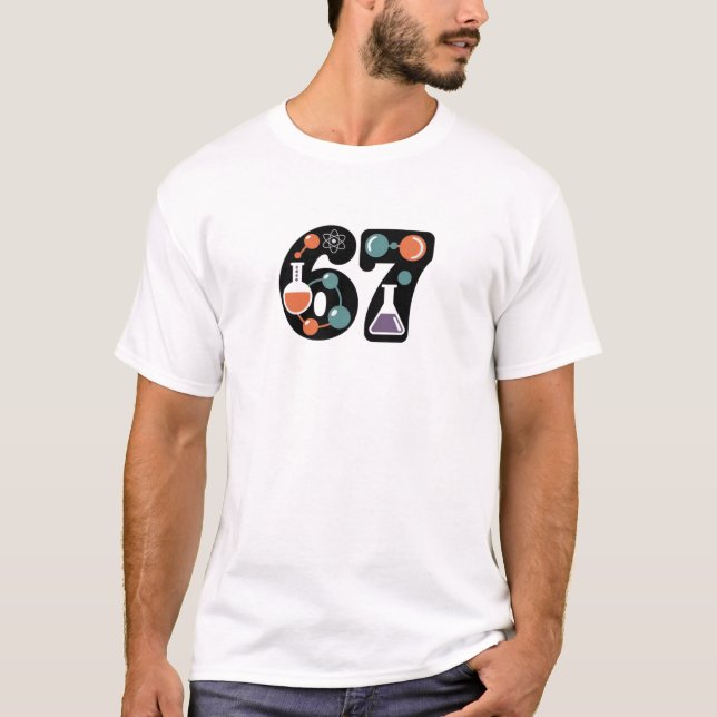 Camiseta Funny Six Seven Meme, Physical Chemistry (Frente)