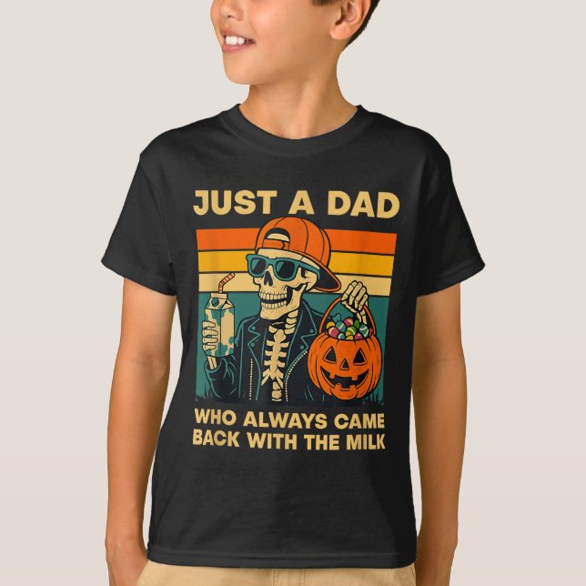 Camiseta Funny Skeleton Dad Quote Retro Gift For Father’s D (Frente)