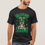 Camiseta Funny Sloths Are My Lucky Charms Sloth St Patrick'<br><div class="desc">Funny Sloths Are My Lucky Charms Sloth St Patrick's Day T-Shirt</div>