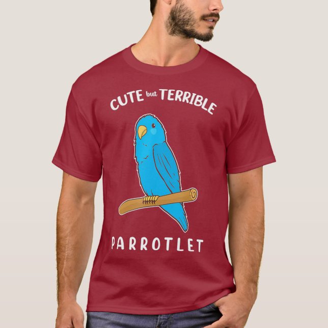Camiseta Funny Small Parrot Owner Parrotlet (Frente)