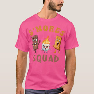 Camiseta Funny Smores S'Mores Marshmallows Acampando Ca