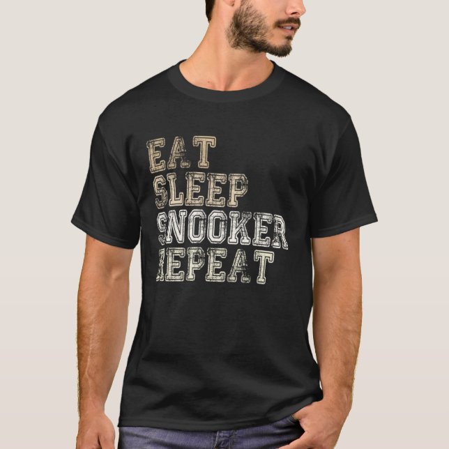 Camiseta Funny snooker saying pool billiard snooker player (Frente)