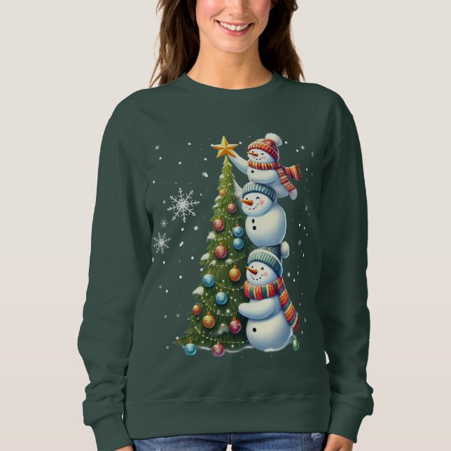 Camiseta Funny Snowman (Frente)