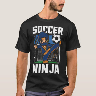 Camiseta Funny Soccer Ninja Player Footbyll Lover Warrior T
