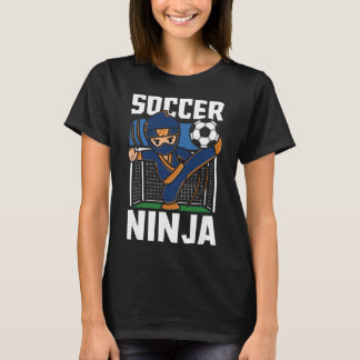 Camiseta Funny Soccer Ninja Player Footbyll Lover Warrior T