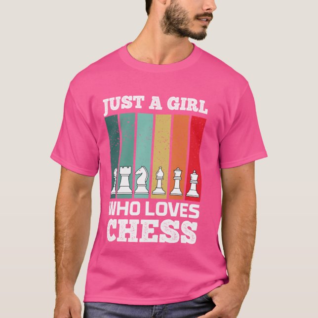 Camiseta Funny Sport Chess Master Mermerch Chess player f (Frente)