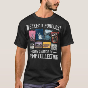 Camiseta Funny Stamp Collecting Gift For Men Women Postal C