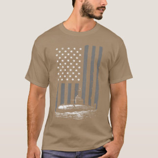 Camiseta Funny Submarine Design for Men Submariner Submarin