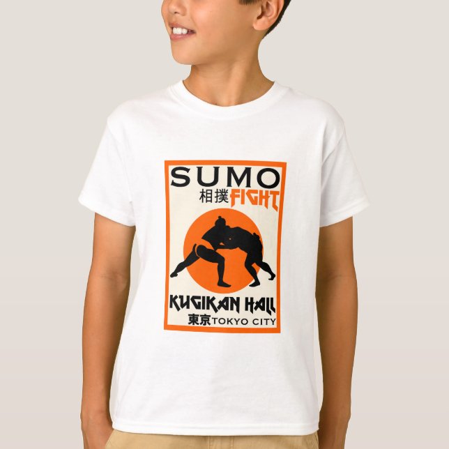 Camiseta Funny Sumo Wrestler (Frente)