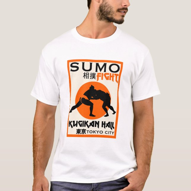 Camiseta Funny Sumo Wrestler (Frente)